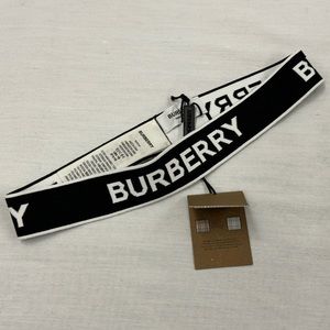 BURBERRY KNIT STRETCH HEADBAND, NWT, UNISEX, ONESIZE